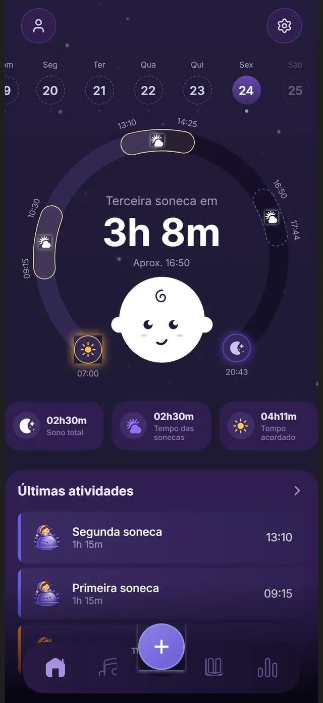 Pantalla de inicio de Sonequinha